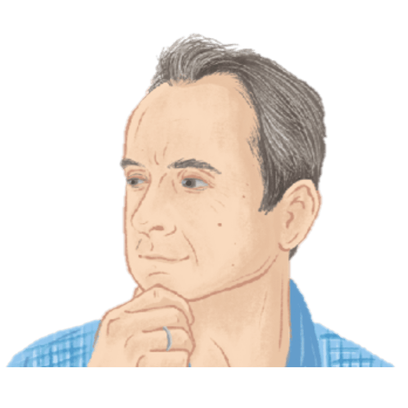 Jon Collins Side View - Illustration Transparent Background